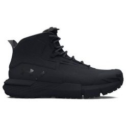 Buty trekkingowe męskie UNDER ARMOUR Valsetz Mid. Czarne trekkingi męskie Under Armour, bez zapięcia. Za 419.99 zł.