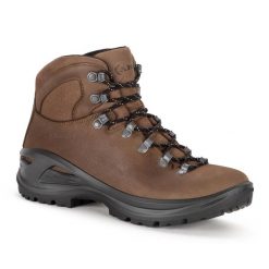 Buty trekkingowe męskie AKU Tribute II GTX. Brązowe buty zimowe męskie Aku, bez wzorów, bez obcasa, bez zapięcia. W wyprzedaży za 799.00 zł.