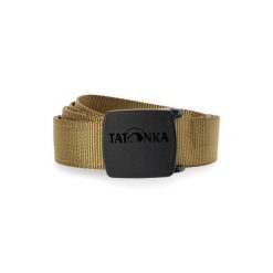 Pasek Tatonka Travel Waistbelt - khaki. Zielone spodnie sportowe damskie Tatonka, bez wzorów, sportowe, trekkingowe. Za 59.99 zł.