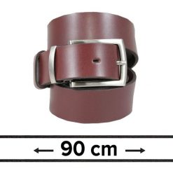 Pasek do Spodni, Brązowy 90 cm, Skórzany, Elegancki, Możliwość Skrócenia -ZET. Brązowe paski męskie Zet, ze skóry, eleganckie. Za 89.00 zł.