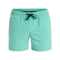 Szorty kąpielowe dla Mężczyzn EVERYDAY FLEX VOLLEY 15". Zielone kąpielówki męskie Quiksilver, bez wzorów, z elastanu, sportowe. Za 179.99 zł.