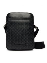 Calvin Klein Saszetka Emblem Aop Coated Slim Reporter LV04D3334G Czarny. Czarne saszetki i nerki męskie Calvin Klein, ze skóry. Za 369.99 zł.