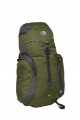 Plecak turystyczny miejski Karrimor Trail 25L. Zielone plecaki męskie Karrimor, bez wzorów, z materiału. Za 159.79 zł.