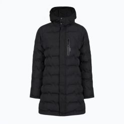 Kurtka puchowa damska KADVA Alpine WMNS. Czarne kurtki sportowe damskie KADVA, na jesień, xl, bez wzorów, z materiału, bez ramiączek, bez kaptura, trekkingowe. Za 299.99 zł.