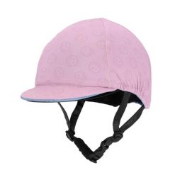 Czapka na kask jeździecki QHP Rosalynn. Czerwone czapki damskie QHP, bez wzorów, eleganckie. Za 125.50 zł.