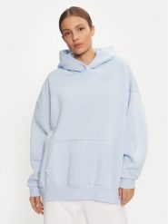 Under Armour Bluza UA Icon Fleece Ultra 1386501 Niebieski Oversize. Niebieskie bluzy damskie Under Armour, l, bez wzorów, z bawełny, bez ramiączek, bez kaptura. Za 299.99 zł.