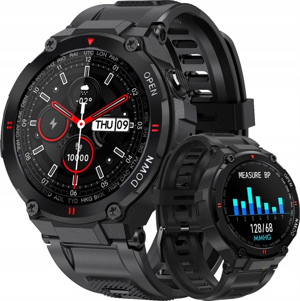 Smartwatch Dexxer K22 Zielony. Zielone zegarki smartwatch DexXer, bez wzorów. Za 254.99 zł.