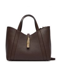 Furla Torebka Goccia Shopper Bag S WB01789 BX3353 KH 2460S Brązowy. Brązowe torebki do ręki damskie Furla, bez wzorów, ze skóry, bez dodatków. Za 1,369.00 zł.