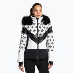 Kurtka zimowa damska Sportalm Stereo m.Kap+P. Białe kurtki sportowe damskie Sportalm, na zimę, m, bez wzorów, bez ramiączek, bez kaptura, narciarskie. Za 2,629.00 zł.