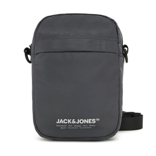 Saszetka Jack & Jones. Szare saszetki i nerki męskie Jack & Jones, bez wzorów. Za 79.99 zł.