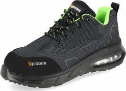 PROCERA TEXO-AIR STEP SB - Półbuty ochronne TEXO-AIR STEP SB 41. Brązowe półbuty męskie PROCERA, bez wzorów, bez obcasa, bez zapięcia. Za 119.00 zł.