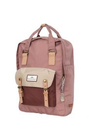 Plecak na laptopa Doughnut Macaroon Large Jungle Series - chestnut. Czerwone plecaki męskie Doughnut, bez wzorów, z materiału, biznesowe. Za 438.50 zł.