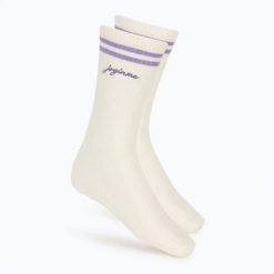 Skarpety damskie JOYINME Statement. Fioletowe skarpetki damskie Joy in me, bez wzorów, z bawełny. Za 52.99 zł.