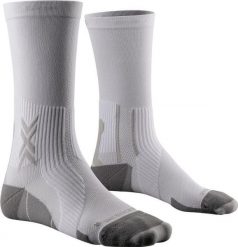 Skarpetki biegowe X-Socks Perform Crew. Białe skarpetki damskie X-Socks, bez wzorów. Za 165.00 zł.