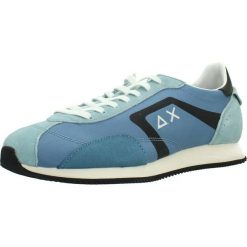 Buty SUN68 DEPORTIVA EASY RUNNER Niebieski. Niebieskie buty zimowe męskie SUN68, bez wzorów, z tkaniny, bez obcasa, bez zapięcia. Za 433.99 zł.