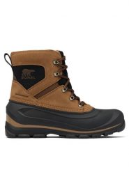 Sorel Śniegowce Buxton™ Lace Wp 2084901257 Brązowy. Brązowe buty zimowe męskie Sorel, bez wzorów, ze skóry, bez obcasa, bez zapięcia. Za 489.99 zł.