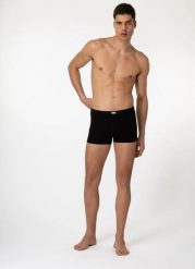 Bokserki Fila 1-pak Czarne 2xl. Czarne bokserki męskie Fila, bez wzorów, z bawełny. Za 76.74 zł.