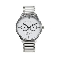 Zegarek Calvin Klein. Szare zegarki damskie Calvin Klein, srebrne. Za 749.99 zł.
