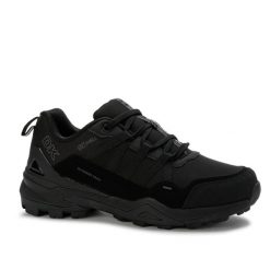 Buty męskie sportowe trekkingowe turystyczne DK VENOM. Czarne trekkingi męskie DK, z materiału, bez zapięcia. Za 199.00 zł.
