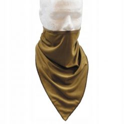Komin bandana. Brązowe szaliki męskie MFH MAX FUCHS, bez wzorów, z materiału. Za 20.99 zł.