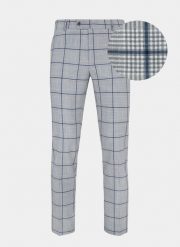 PAKO LORENTE – Szare spodnie garniturowe P22SF-6G-010-S-S. Szare eleganckie spodnie męskie Pako Lorente, m, bez wzorów, z elastanu. Za 79.99 zł.