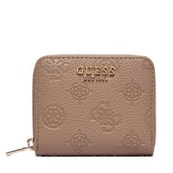 Portfel Guess. Brązowe portfele damskie Guess. Za 179.99 zł.