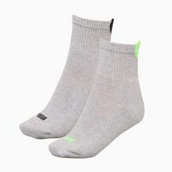 Puma Skarpety Heart Logo Crew 2-Pack 93855502. Szare skarpety męskie Puma, bez wzorów, z bawełny. Za 62.11 zł.