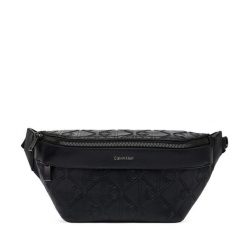 Nerka Calvin Klein. Czarne saszetki i nerki męskie Calvin Klein, bez wzorów. Za 369.99 zł.