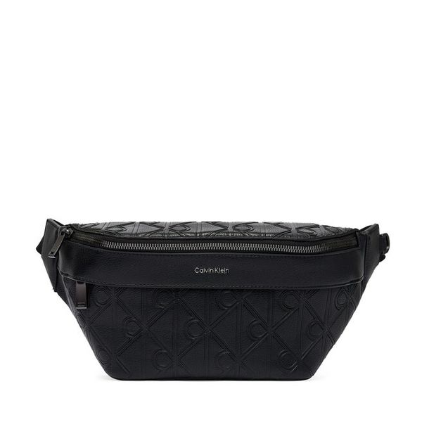 Nerka Calvin Klein. Czarne saszetki i nerki męskie Calvin Klein, bez wzorów. Za 343.99 zł.
