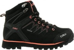Buty trekkingowe damskie CMP CMP Moon Mid 31Q4796-U901 Czarne 37. Czarne obuwie trekkingowe damskie CMP, bez zapięcia. Za 500.00 zł.