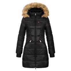 PARKA damska Geographical Norway ABEILLE BLACK DISTRI LADY 2601-9 DBC BLACK. Czarne parki damskie Geographical Norway, bez wzorów, bez kaptura. Za 289.00 zł.