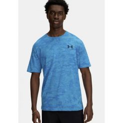 Męska Koszulka Sportowa Under Armour Abc Camo. Niebieskie koszulki sportowe męskie Under Armour, m, bez wzorów, bez ramiączek, do biegania. Za 129.99 zł.