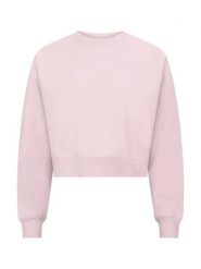 Clique Miami Cropped — krótki sweter z bawełną i recyklingowanym poliestrem. Czerwone swetry nierozpinane damskie CLIQUE, s, bez wzorów, z bawełny, bez kołnierzyka, bez ramiączek. Za 155.70 zł.