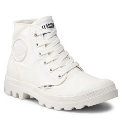 Trapery Palladium. Białe trapery damskie Palladium, bez zapięcia. Za 319.99 zł.
