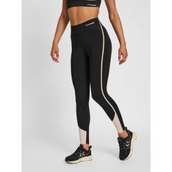 Damskie wysokie legginsy Hummel MT Riga. Brązowe legginsy damskie Hummel, bez wzorów. Za 344.50 zł.