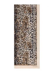 Guess Szalik 181038 Różowy. Czerwone rękawiczki damskie Guess, z aplikacjami. Za 159.99 zł.