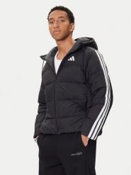Adidas Kurtka puchowa Essentials Climawarm 3-Stripes JM4165 Czarny Regular Fit. Czarne kurtki męskie Adidas, m, bez wzorów, z puchu, bez kaptura. Za 549.99 zł.