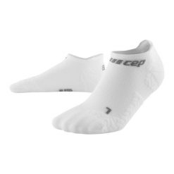 Skarpety kompresyjne sportowe CEP Ultralight No Show stopki męskie. Białe skarpety męskie CEP, bez wzorów. Za 86.50 zł.