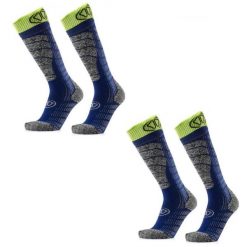 Skarpety narciarskie doroslych Sidas Ski Comfort zestaw 2 par srednia grubosc. Szare skarpety męskie SIDAS, bez wzorów. Za 199.00 zł.