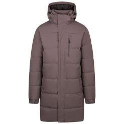 Kurtka puchowa Trespass Clipster. Szare kurtki sportowe męskie Trespass, m, bez wzorów, z materiału, bez kaptura, narciarskie. Za 382.95 zł.