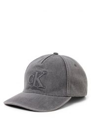 Calvin Klein Jeans Czapka z daszkiem dla kobiet Kobiety Bawełna (100%) szary, ONE SIZE. Szare czapki damskie Calvin Klein Jeans, bez wzorów, z bawełny. Za 189.95 zł.