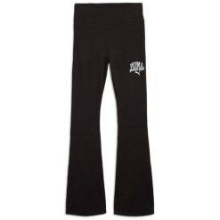 Puma Legginsy Class High-Waist Flared 68503901. Czarne legginsy damskie Puma, bez wzorów. Za 97.99 zł.