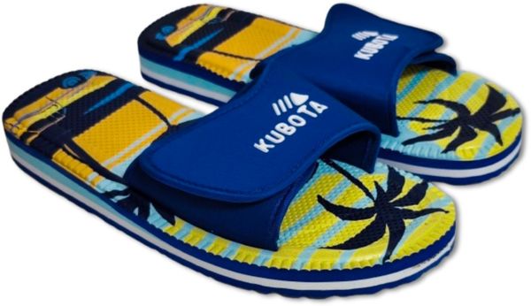 Piankowe klapki Kubota - Rzep Rozmiar 43 - Miami. Klapki męskie Kubota, bez wzorów, bez zapięcia. Za 49.99 zł.