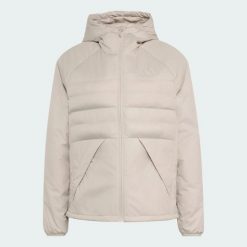 Ocieplana kurtka z kapturem Terrex Multi CLIMAWARM. Brązowe kurtki sportowe damskie Adidas, l, bez wzorów, z materiału, bez ramiączek, z kapturem, trekkingowe, ClimaWarm (Adidas). Za 599.00 zł.