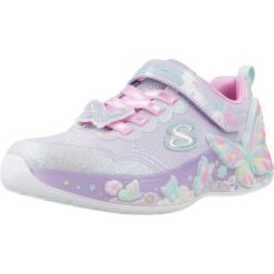 Buty SKECHERS BUTTERFLY BLISS Fioletowy. Fioletowe buty zimowe męskie Skechers, bez wzorów, z syntetyku, bez obcasa, bez zapięcia. Za 279.99 zł.