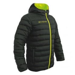 Kurtka Ocieplana Damska Olanda. Szare kurtki sportowe damskie Givova, bez wzorów, z puchu, bez ramiączek, bez kaptura, trekkingowe. Za 176.99 zł.