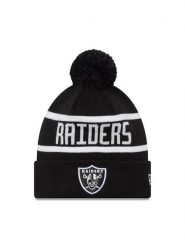 New Era Czapka Nfl Jake Lasrai 60565515 Czarny. Czarne czapki damskie New Era, na zimę, bez wzorów, z materiału. Za 149.99 zł.