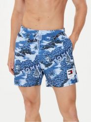 Tommy Hilfiger Szorty kąpielowe UM0UM03150 Niebieski Regular Fit. Niebieskie kąpielówki męskie Tommy Hilfiger, m, bez wzorów, z syntetyku. Za 329.99 zł.