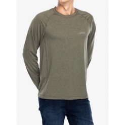 Bluza termoaktywna Gramicci Winter Thermal LS Crew. Zielone bielizna sportowa damska Gramicci, bez wzorów, bez ramiączek, bez kaptura. Za 239.99 zł.