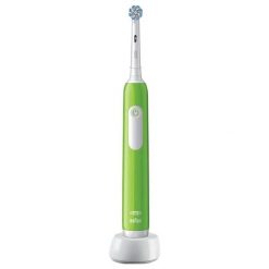 Szczoteczka rotacyjna Oral-B Pro Junior 6+ zielony. Zielone szczoteczki elektryczne Oral-B. Za 159.90 zł.